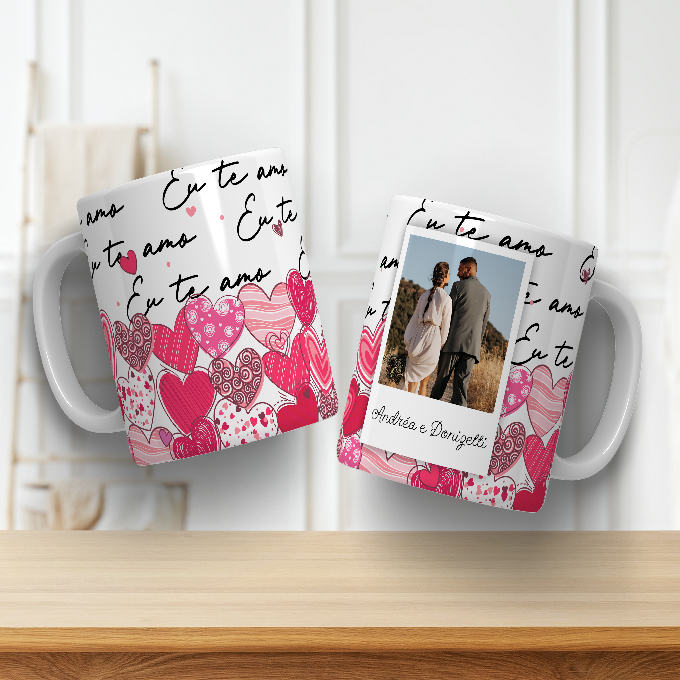 9 Artes para Caneca Casal Dia dos Namorados Arquivos Editáveis  8
