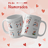 16 Artes Caneca Dia dos Namorados Arquivos Editáveis