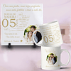 25 Artes Caneca e Azulejo Bodas de Casamento arquivo Editável 