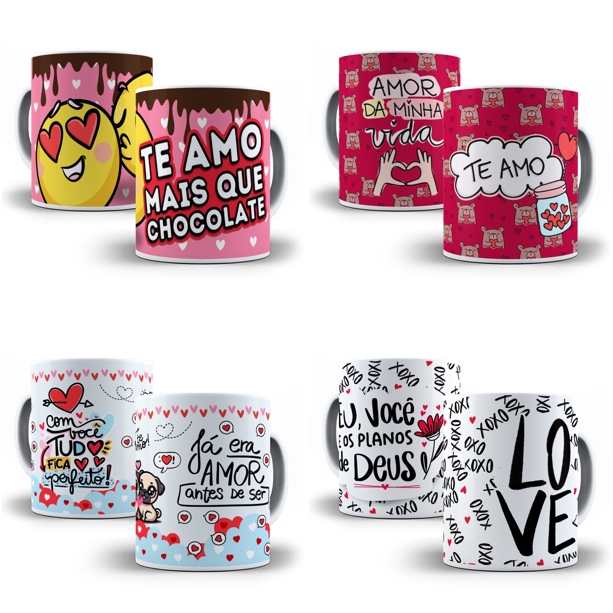 113 Artes Caneca Dia dos Namorados arquivo em Jpg 4