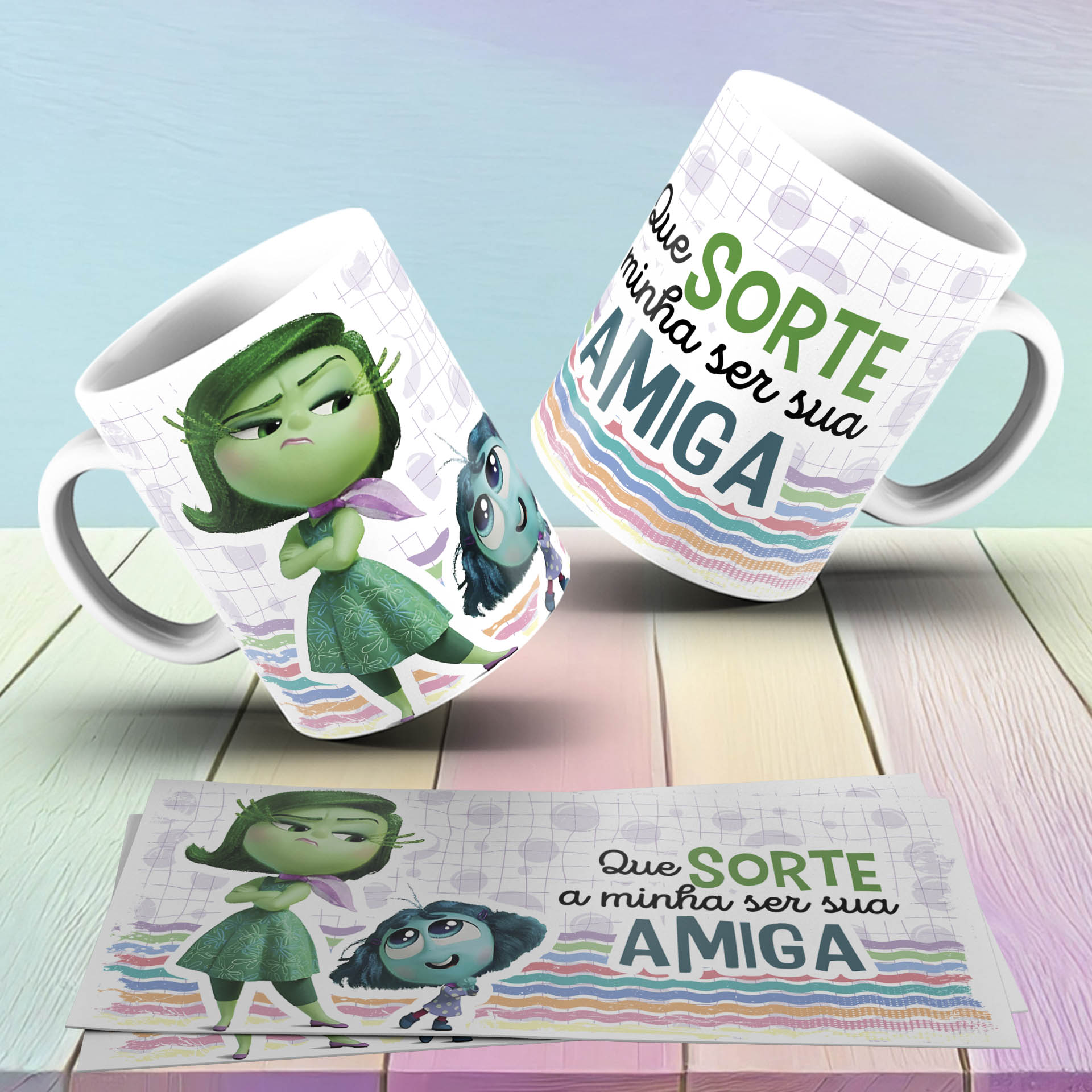 24 Artes para Caneca Divertidamente 2 Arquivo em Jpg 16