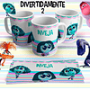 10 Artes para Caneca Divertidamente 2 em Arquivo Editável