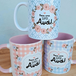 3 Artes para Caneca Dia dos Avós Arquivo em Jpg