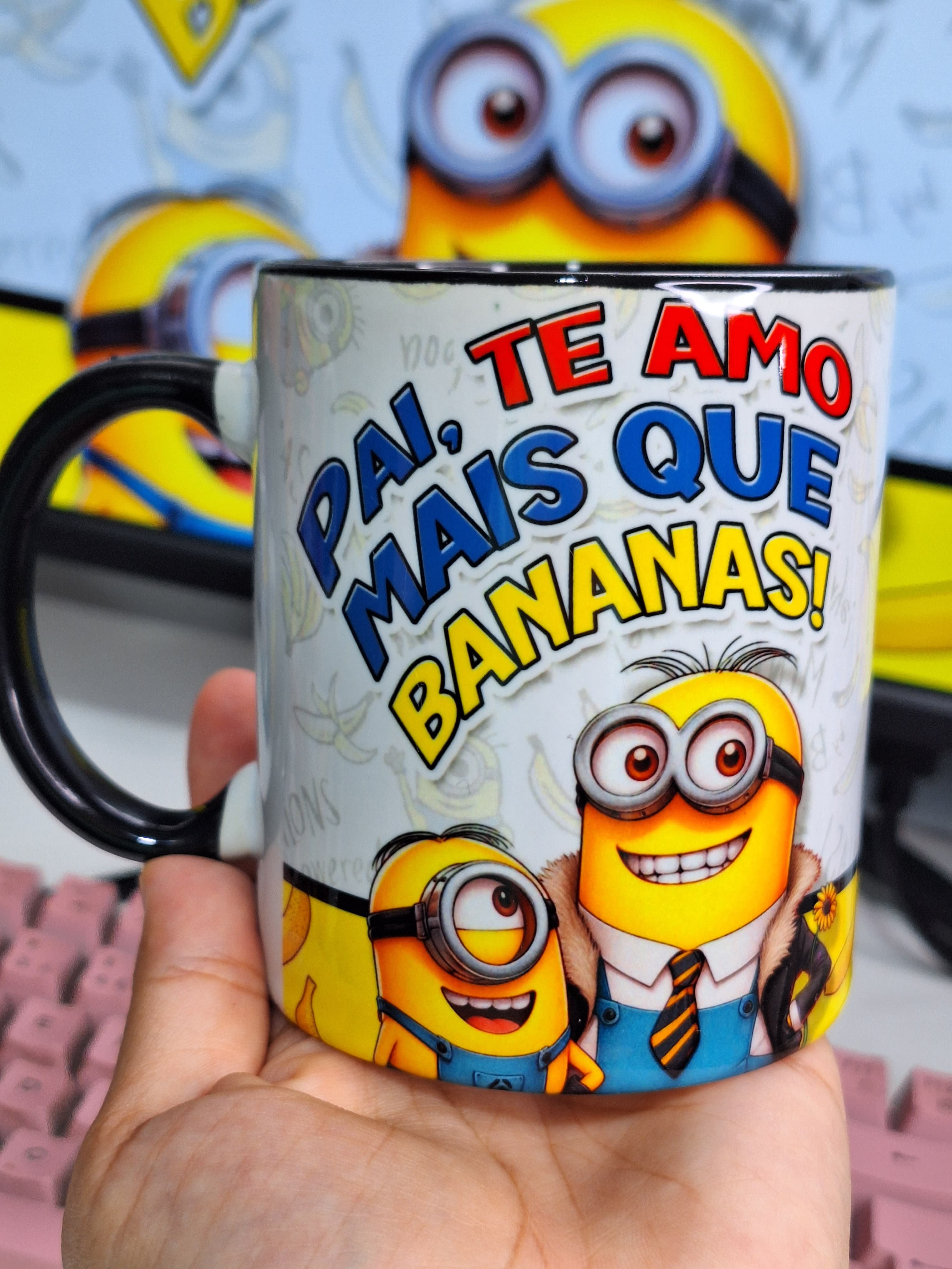 12 Artes para Caneca Minions Divertido Dia dos Pais Arquivo em Jpg  3