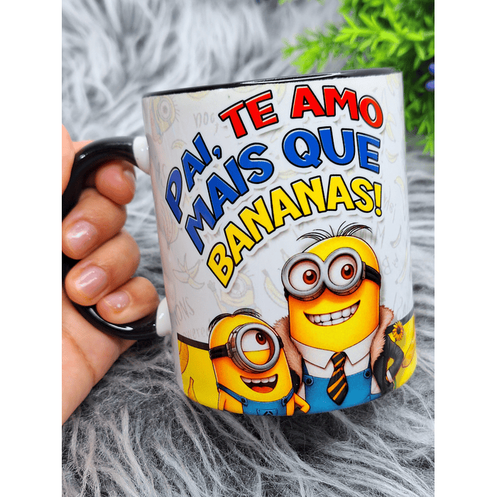 12 Artes para Caneca Minions Divertido Dia dos Pais Arquivo em Jpg 