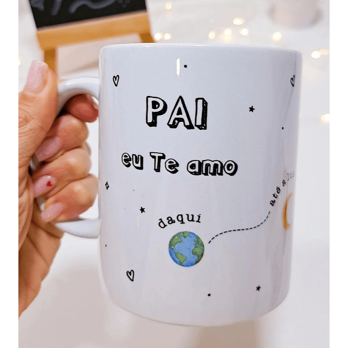 20 Artes para Caneca Dia dos Pais Arquivo Editável