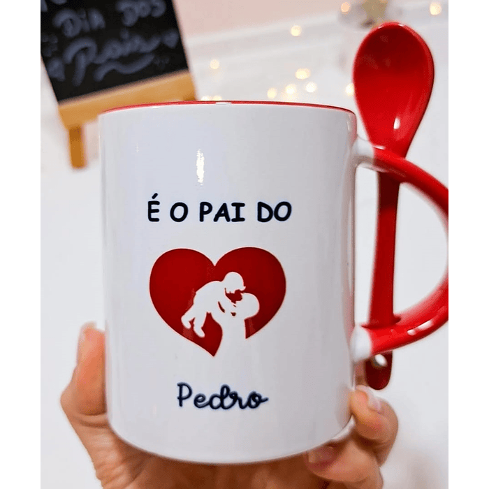 20 Artes para Caneca Dia dos Pais Arquivo Editável