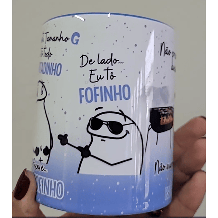 Arte Caneca Aaaa Cê reparou que eu engordei, Tô mais Gordinho Arquivo Png