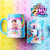 10 Artes para Caneca My Little Pony Arquivo Editável 