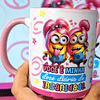 14 Artes para Caneca Minions Amigas Amizade Arquivo em Jpg