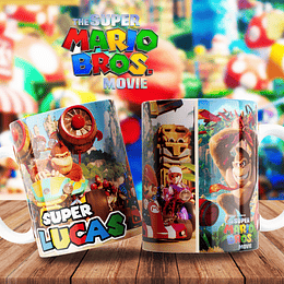 10 Artes para Caneca Super Mario Arquivo Editável 