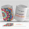 8 Artes para Caneca Mandala Arquivo em Jpg