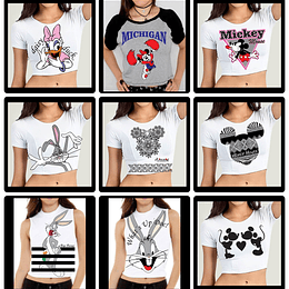 60 Artes para Camisa Personagens Mickey e Minnie Arquivo em Jpg