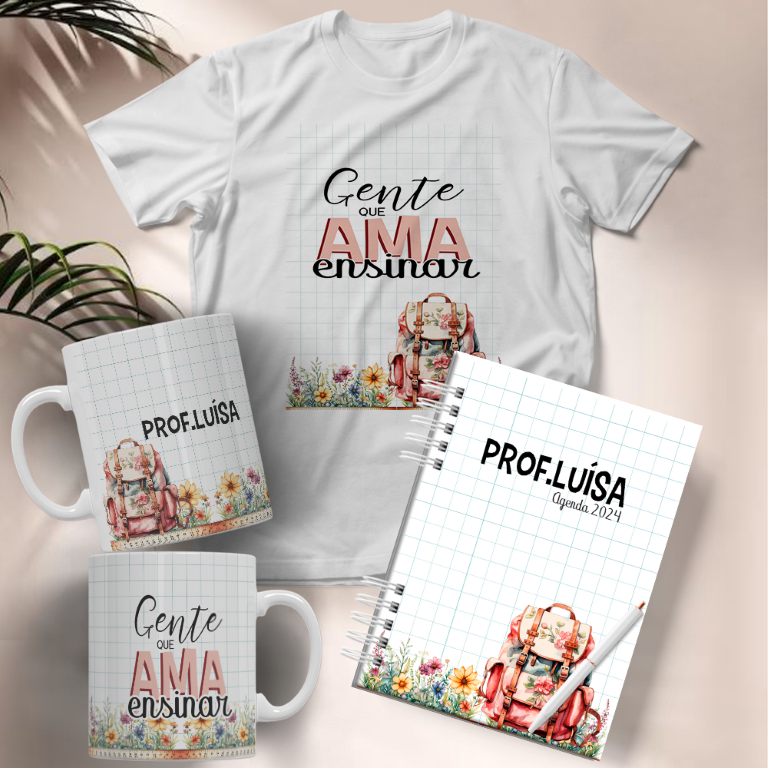 21 Artes para Caneca Capa para Agenda e Camisa Dia dos Professores Arquivo Editável 2