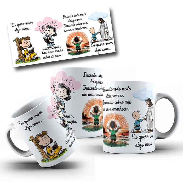 10 Artes para Caneca Louvores Frases Biblicas Arquivo em Jpg