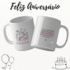 16 Artes para Caneca Feliz Aniversário Arquivo Editável