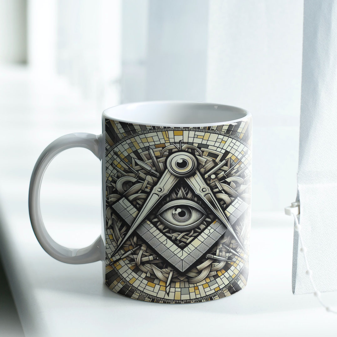 10 Artes para Caneca Maçonaria Arquivo em Jpg  10