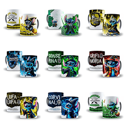 20 Artes para Caneca Stitch Potter Arquivo em Jpg