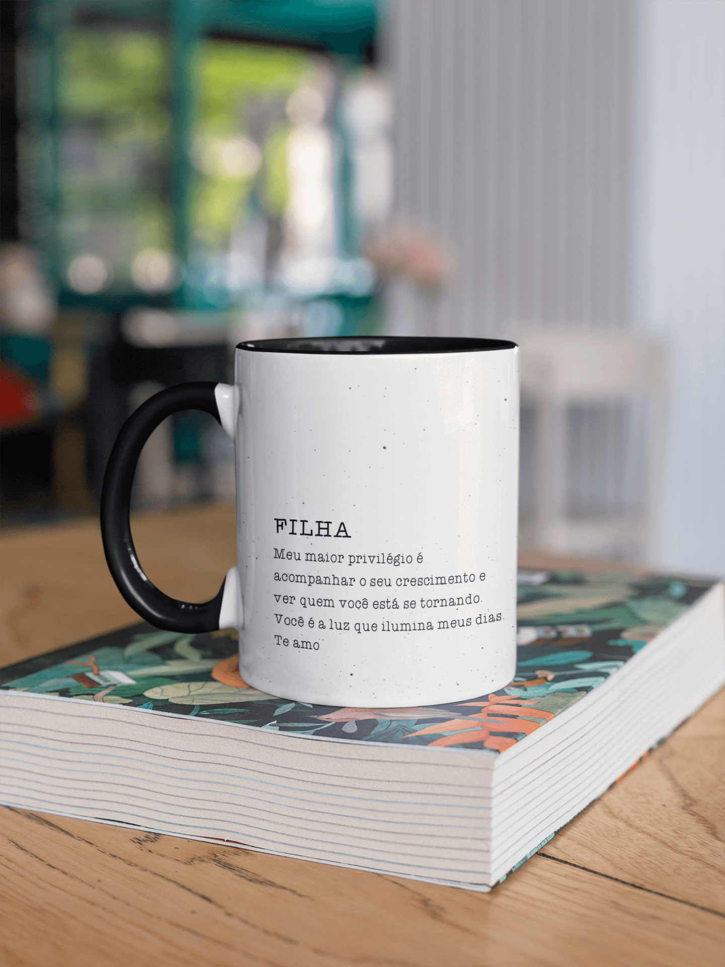 Arte para Caneca Filha e Filho Arquivo em Jpg  1