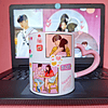 Arte para Caneca Doramas Namorados Arquivo em Jpg 