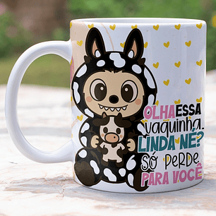 8 Artes para Caneca Labubu Frases Sarcásticas Arquivo Editável 