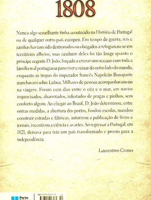 Livro - 1808 - Laurentino Gomes -