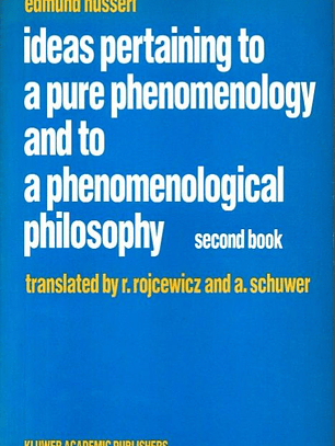Ideas Pertaining to a Pure Phenomenology and to a Phenomenological...