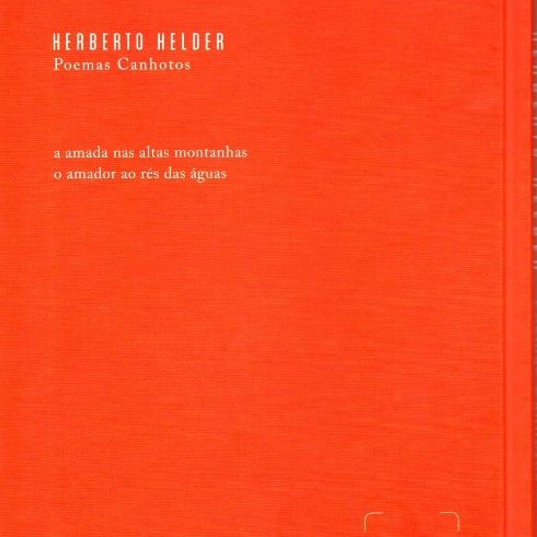 Livro - Poemas Canhotos - Herberto Helder 2