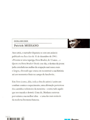 Livro - Dora Bruder - Patrick Modiano