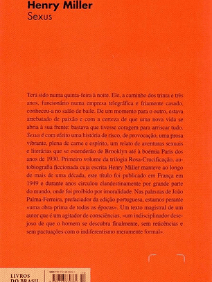 Livro - Sexus - Henry Miller