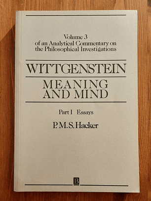 Wittgenstein: Meaning and Mind