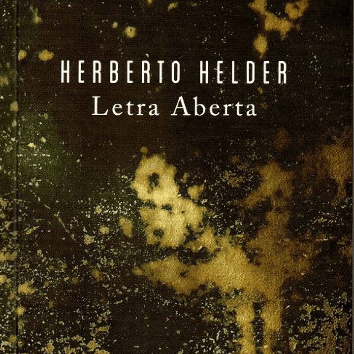 Livro - Letra Aberta - Herberto Helder 1