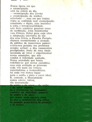 Livro - Para Além da Morte - John Galsworthy