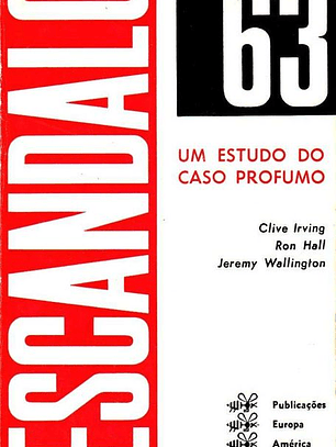 Livro - Escândalo 63: Um Estudo do Caso Profumo