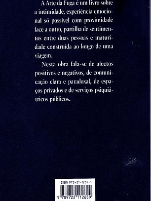 Livro - A Arte da Fuga - Daniel Sampaio