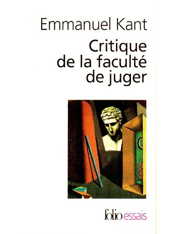 Livro - Critique de la Faculté de Juger - Immanuel Kant