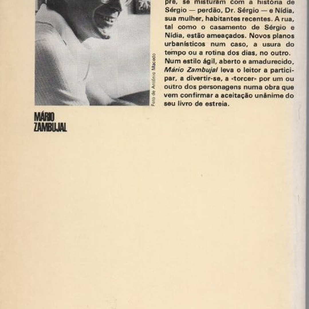 Livro - Histórias do Fim da Rua - Mário Zambujal 2