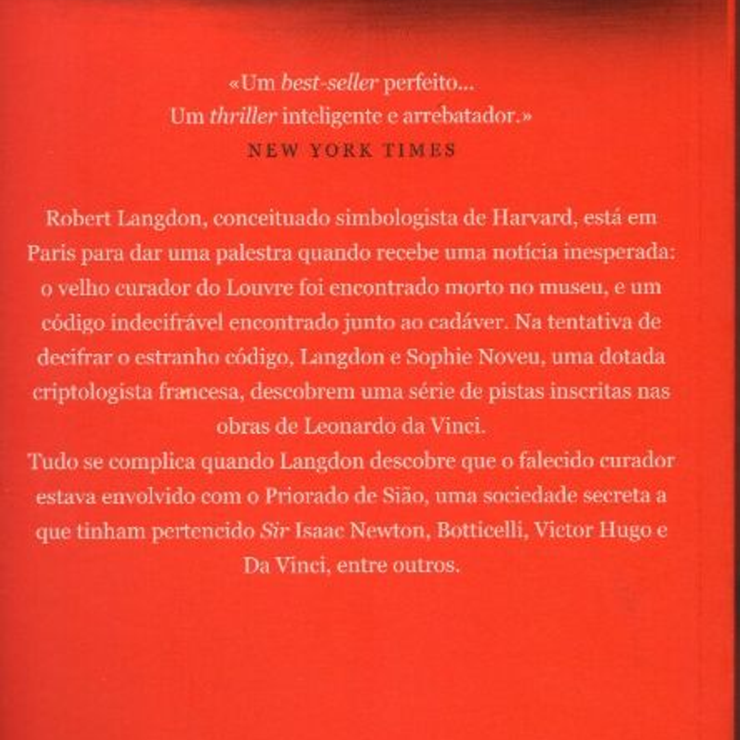 Livro- O Código da Vinci 2