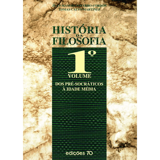 História da Filosofia I -