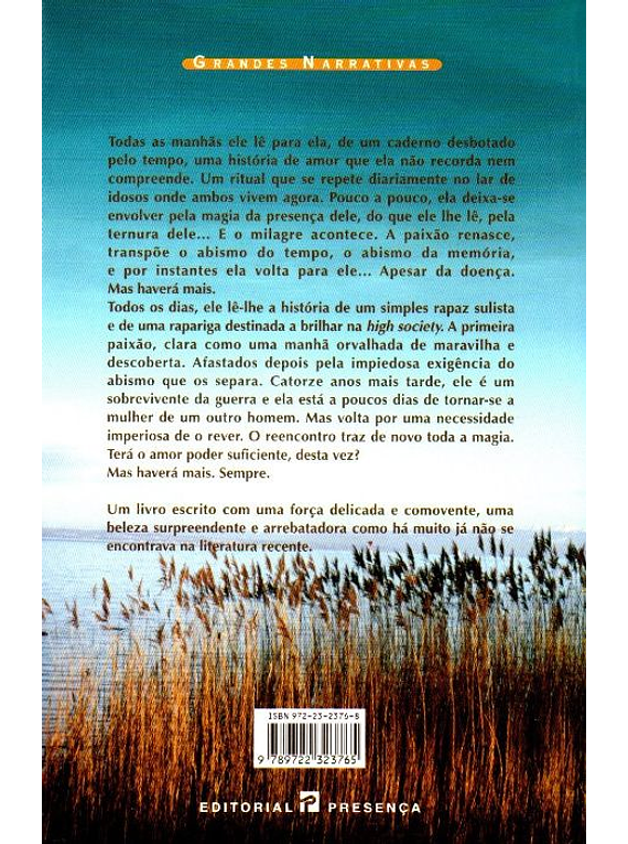 Livro - O Diário da Nossa Paixão - Nicholas Sparks