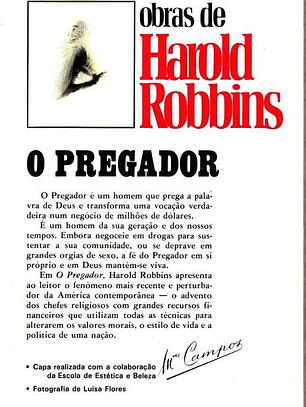 O Pregador - Harold Robbins