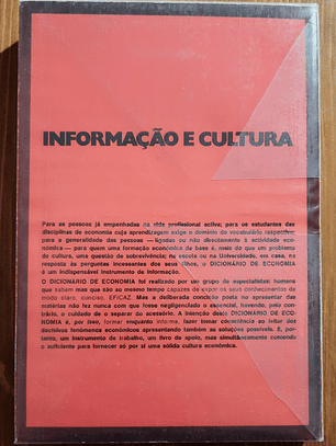 Dicionário de Economia