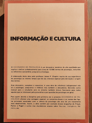 Dicionário de Psicologia
