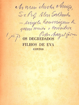 Os Degradados Filhos de Eva - Pedro Mayer Garção