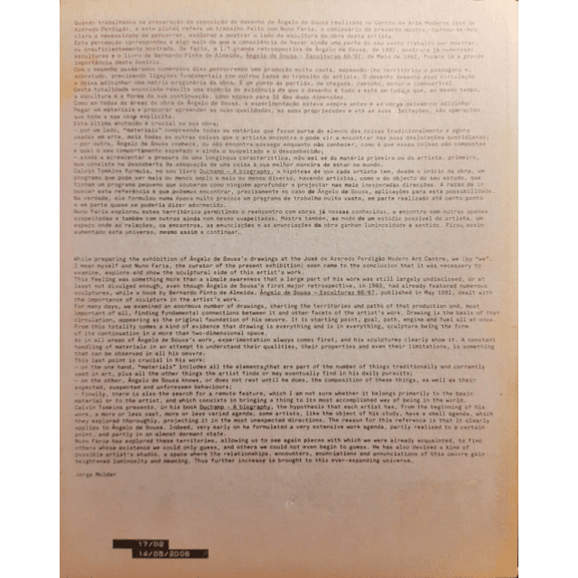 Ângelo de Sousa - Escultura