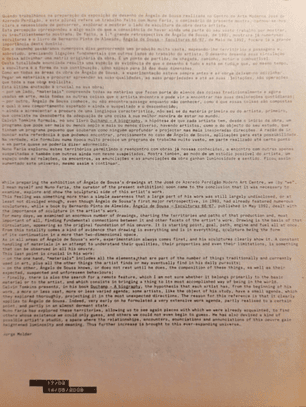 Ângelo de Sousa - Escultura