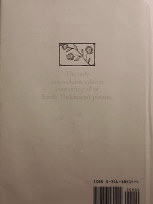 The Complete Poems of Emily Dickinson