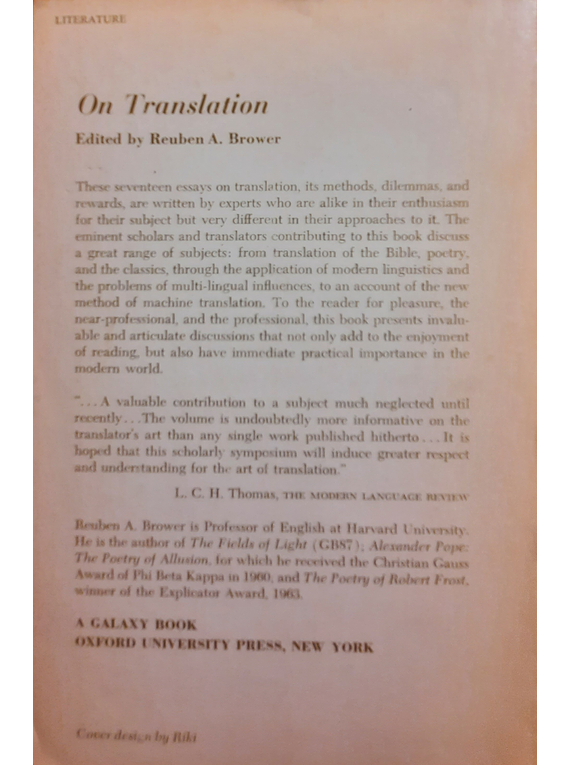 On Translation