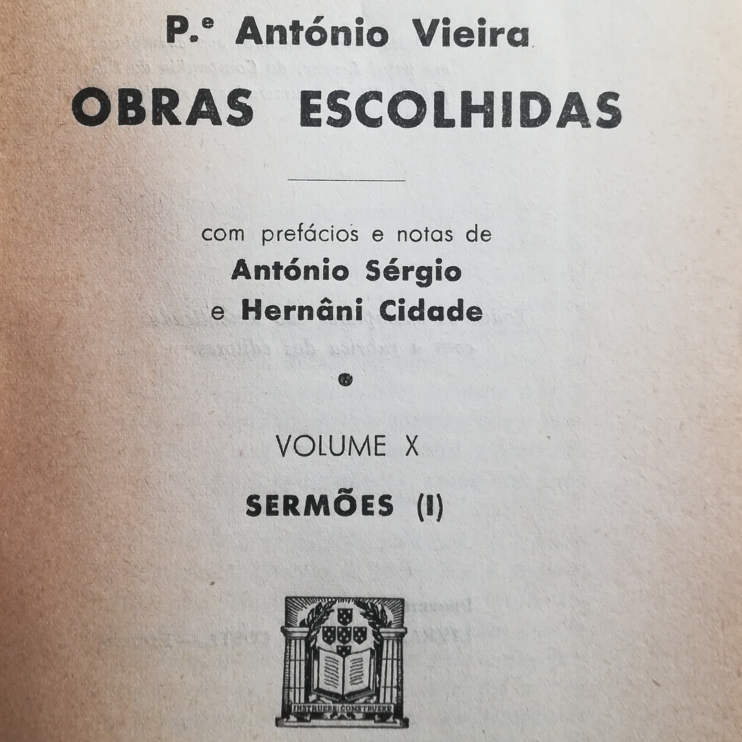 Obras Escolhidas - Volume X - Sermões (I) 2