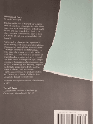 Philosophical Essays